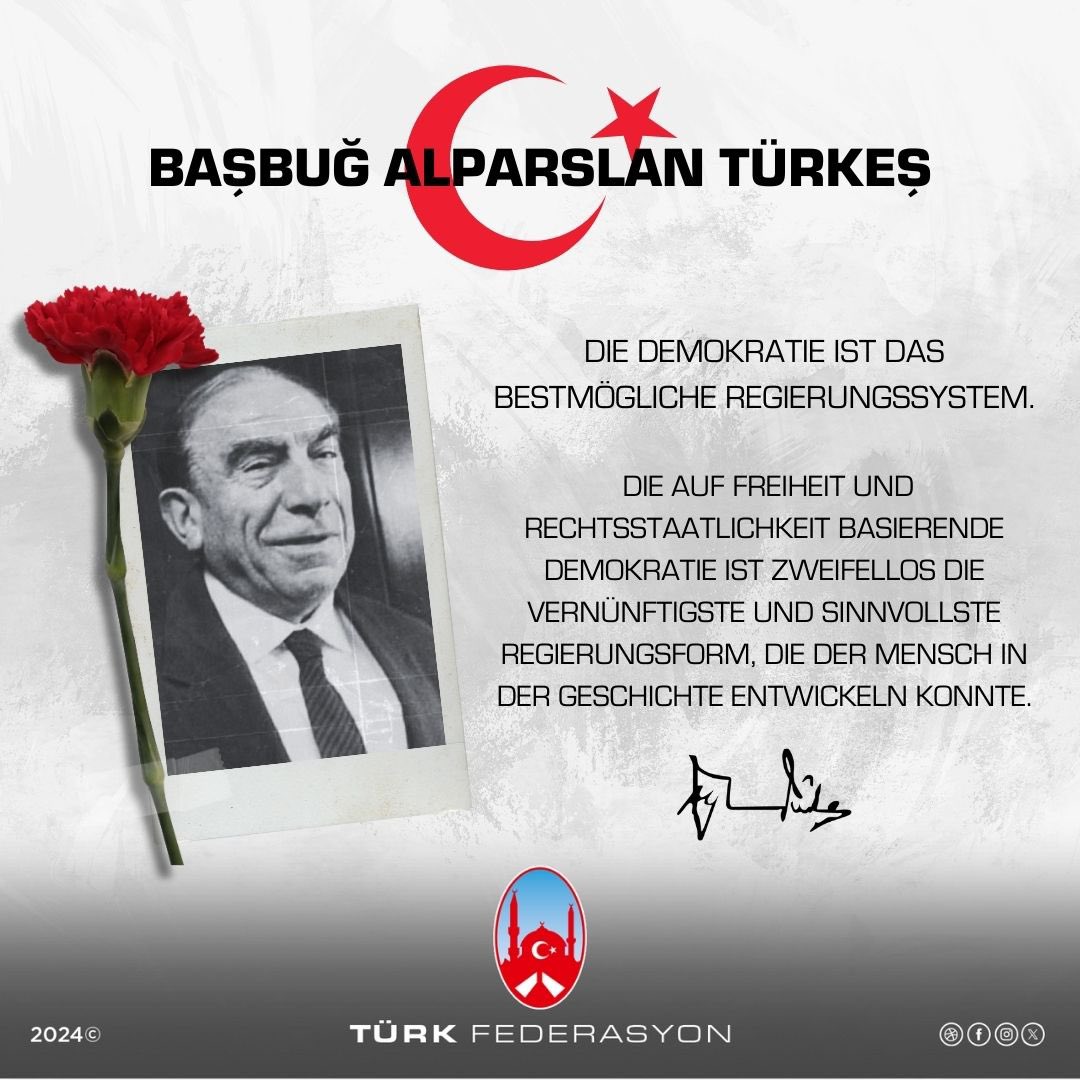 #Basbug #AlparslanTürkes Yüreğimiz sen ve senin sevdanla dolu… #AvrupaTürklügü