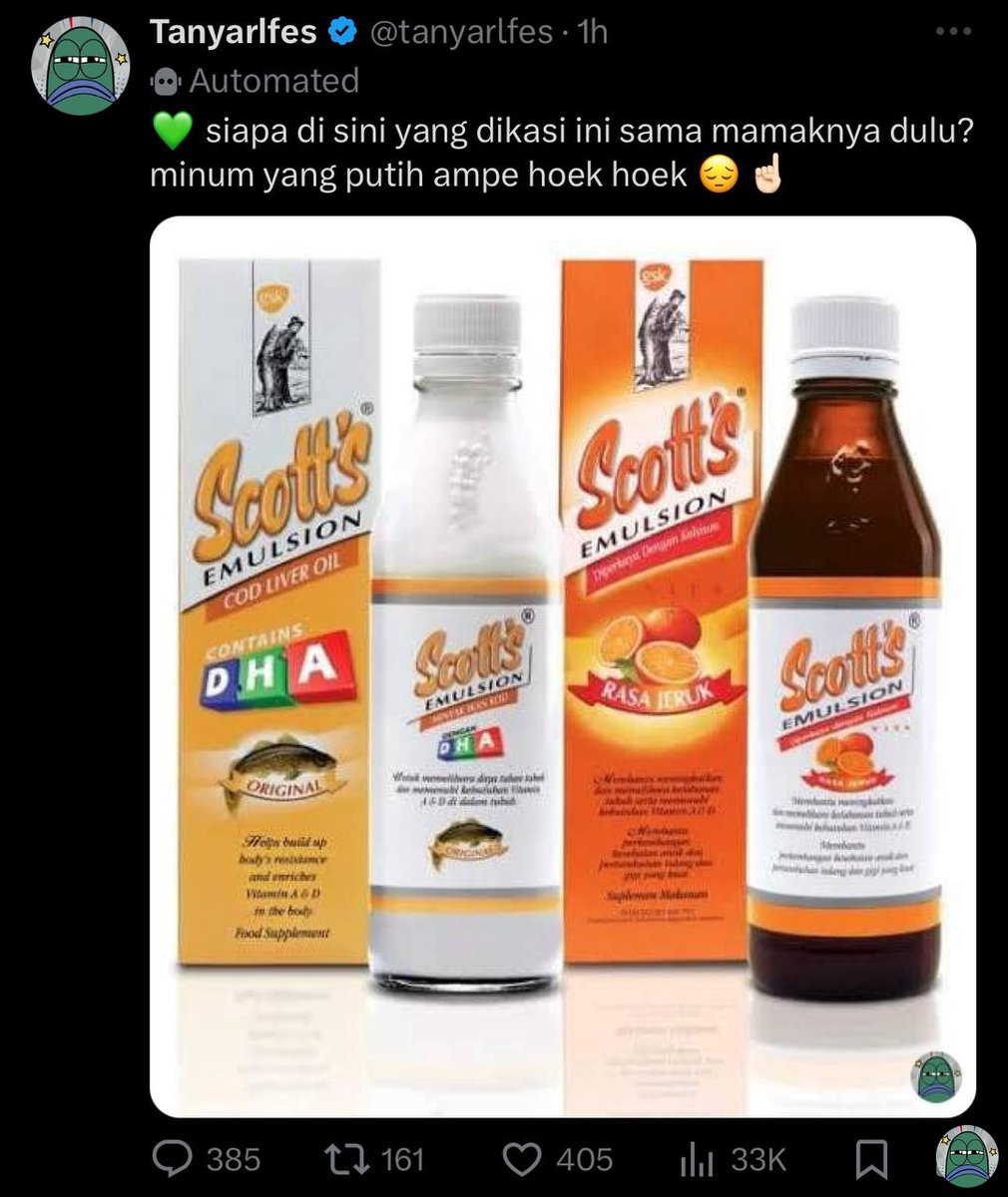 tanyarlfes's tweet photo. yg masa kecilnya minum ini, skrg udh jadi apa? 💚 https://t.co/HkrXROuahX