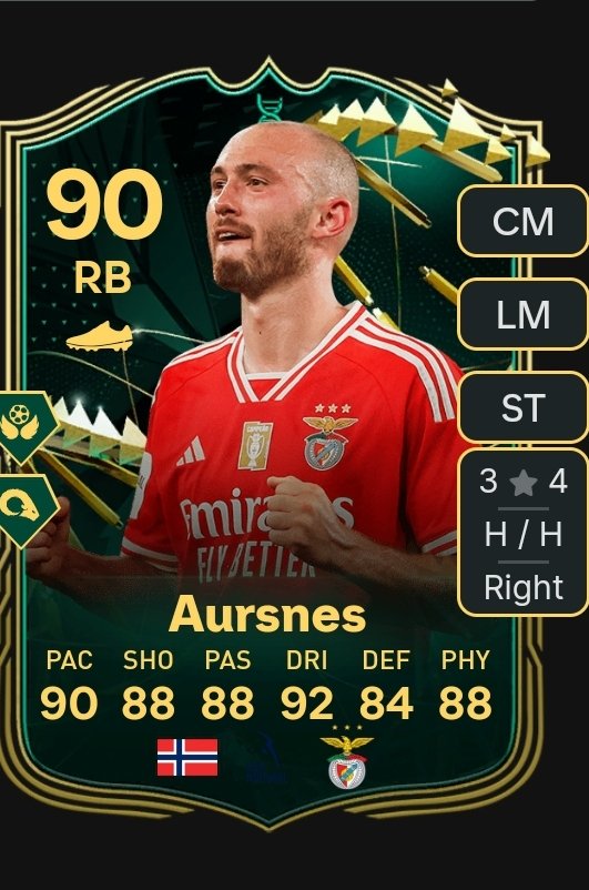 How to get this CRAZY card!

One of the best B2B in the game?

Complete Skilled Wing Defence up to Level 2 (so he is 85), wait to expire ✅️
Complete Backline to Frontline ✅️

Join the discord for more evos!: discord.com/invite/kbcZGhe9

#FC24 #EAFC24 #fut24 #golazo #discord