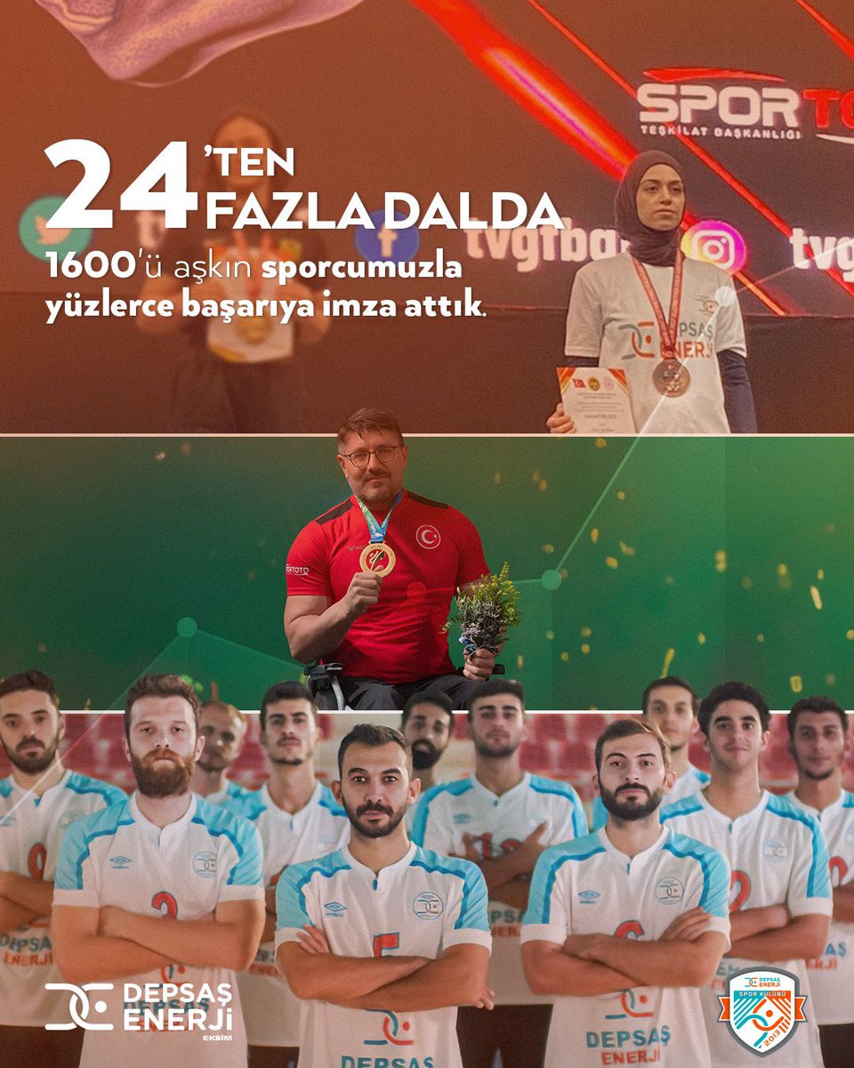 Yoğun ve istikrarlı şekilde sürdürdüğümüz sosyal yatırım anlayışımız ve bu topraklara duyduğumuz gelişim isteğimizi başarılarımız ile gösterdik. 

#DepsaşEnerji #Spor #DepsasEnerJi