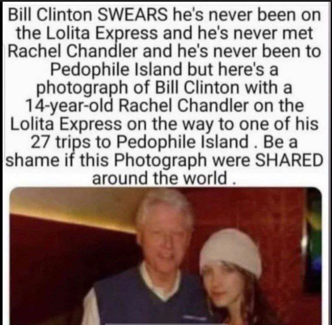 GigaBeers's tweet photo. Not only is Billy a dirty old man, he’s a pedo! https://t.co/8reKFr2KAB