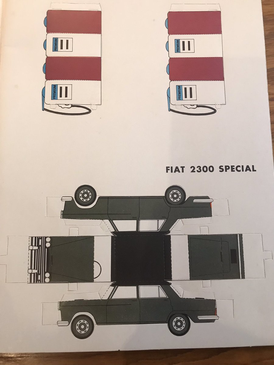 mrjaydeeem's tweet image. I haven’t added to the #CARdboardEngineering collection recently. This Build your own Cars book has an unusual mix of European and American cars to build.