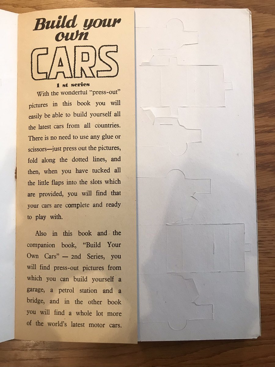 mrjaydeeem's tweet image. I haven’t added to the #CARdboardEngineering collection recently. This Build your own Cars book has an unusual mix of European and American cars to build.