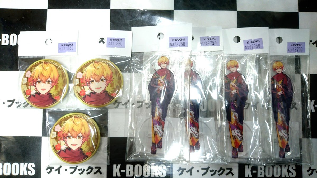 入荷情報】 シクフォニ みことさんの缶バッジ、アクリルスタンドが入荷