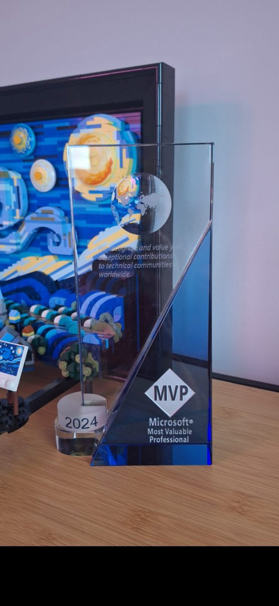 🌟 My MVP Crystal has arrived! Reflecting on the incredible journey it took to get here, and I'm still in awe. The challenges, the growth, the unwavering support - every step has been unforgettable. Here's to dreaming big and achieving bigger! 🚀 #MVPJourney #Grateful #MVPBuzz