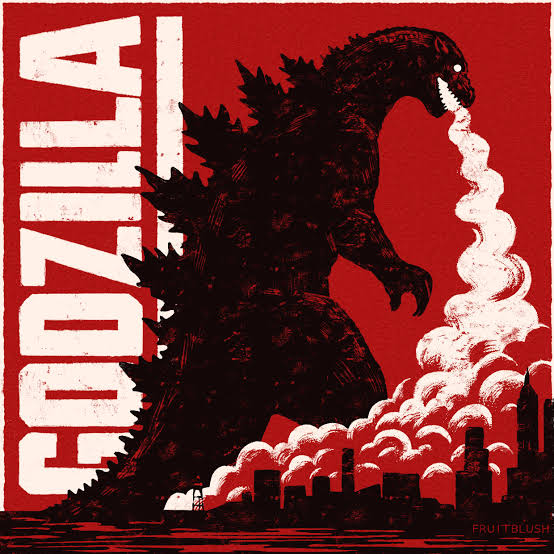 ゴジラ 「these are relevant again#Godzilla 」|fruitblush 🪱🫀のイラスト