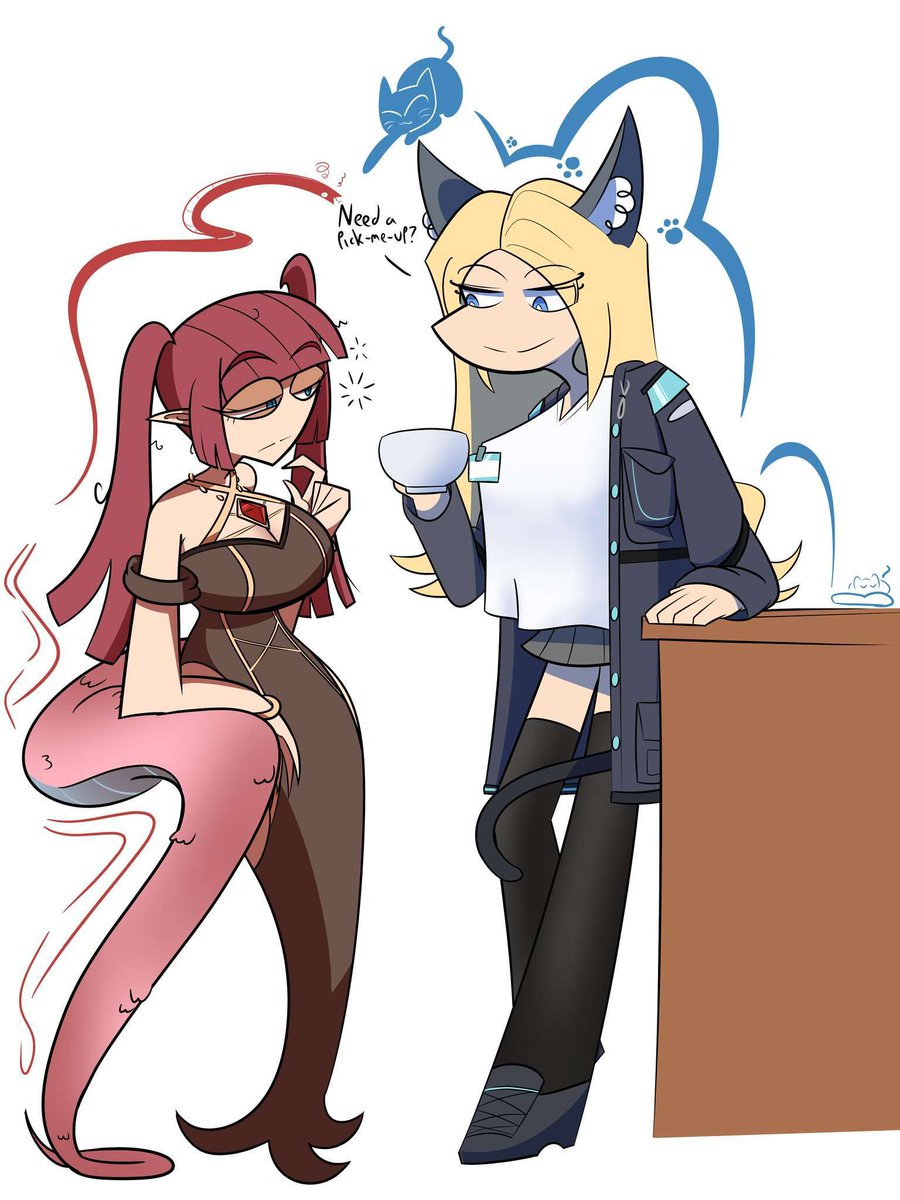 Evelien van Bylandt. Former Leithanien nobility, now settled with her lover aboard Rhodes Island. Currently serving as a caster suppression specialist, and the self proclaimed head of the Arts department.

-Arknights OC
-Certified <a href="/trashomancy/">𝐿𝚞𝚌𝚒𝚊𝚗𝚗𝚎 ✧</a> enjoyer
-UTC -5
-Minors begone