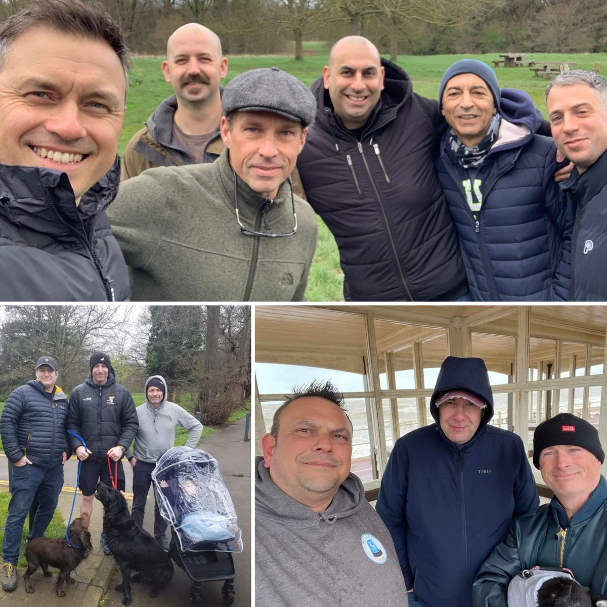 We have 3 weekly Thursday walks tomorrow Danson Park (SE London), Hastings and Enfield (NW London) Free and open to all Men serving, served or retired in the emergency services, NHS, armed forces, RNLI For all our other walks check out: walkandtalk999.co.uk