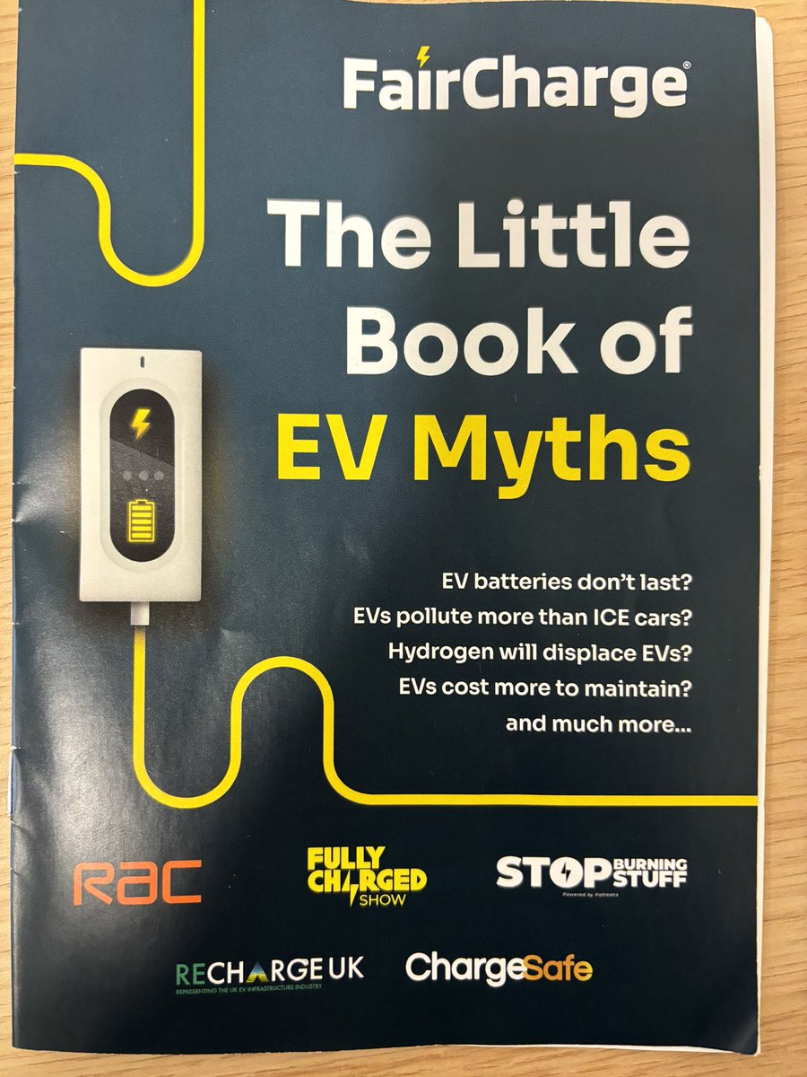 Great job @fairchargeuk - covers next to everything that the anti-EV lobby claims to be fact. Everyone should read this. @QuentinWillson #ElectricVehicles