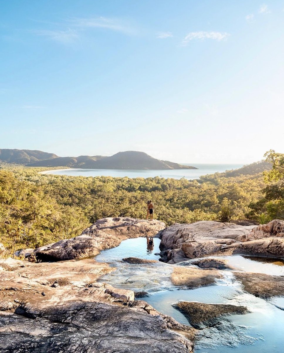 Living life on the edge... of Hinchinbrook ✨️🌊⁠ ⁠ It's been a long weekend filled with awe-inspiring views and unbeatable thrills and we want to know, who's on your list for this adventure of a lifetime? Tag them below!⁠ ⁠ 📸@thegreenertwo⁠ ⁠