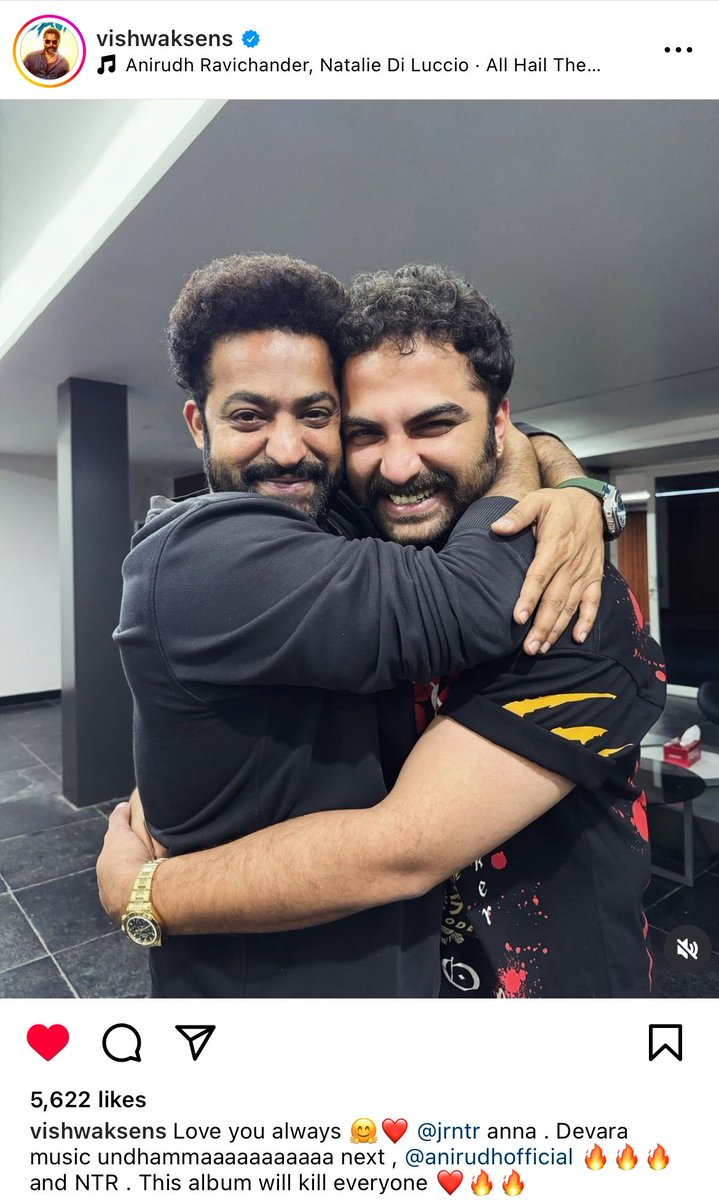 Mass ka das @VishwakSenActor With Man Of Masses @tarak9999 ❤️‍🔥 #JrNTR #ManOfMassesNTR #Devara