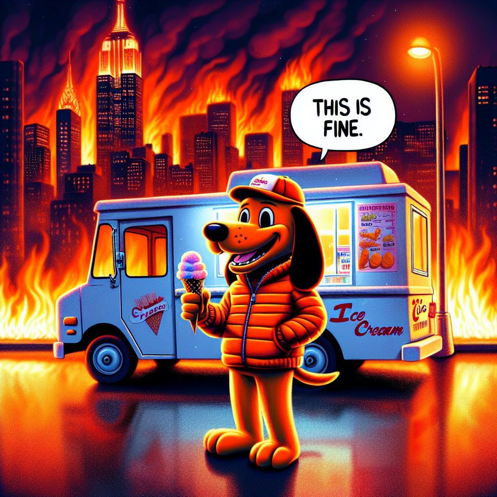 MemeScene4's tweet photo. @stekisteks This is #fine https://t.co/vq3nVofsHB