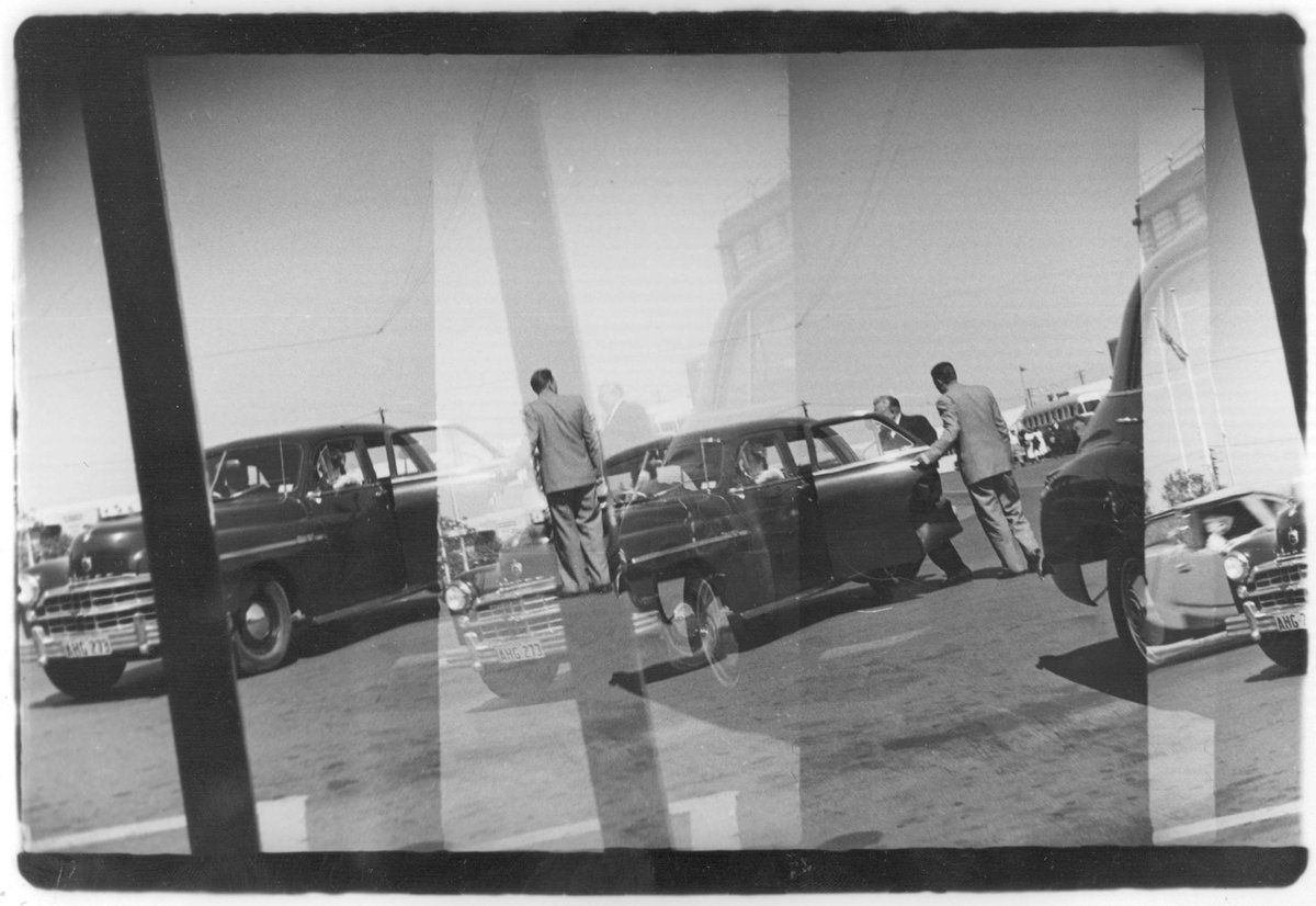 Today is the 70th anniversary of Vladimir Petrov’s defection, a defining event in #ASIO’s history. 📷 Vladimir Petrov defecting at Sydney Airport, 3 April 1954.