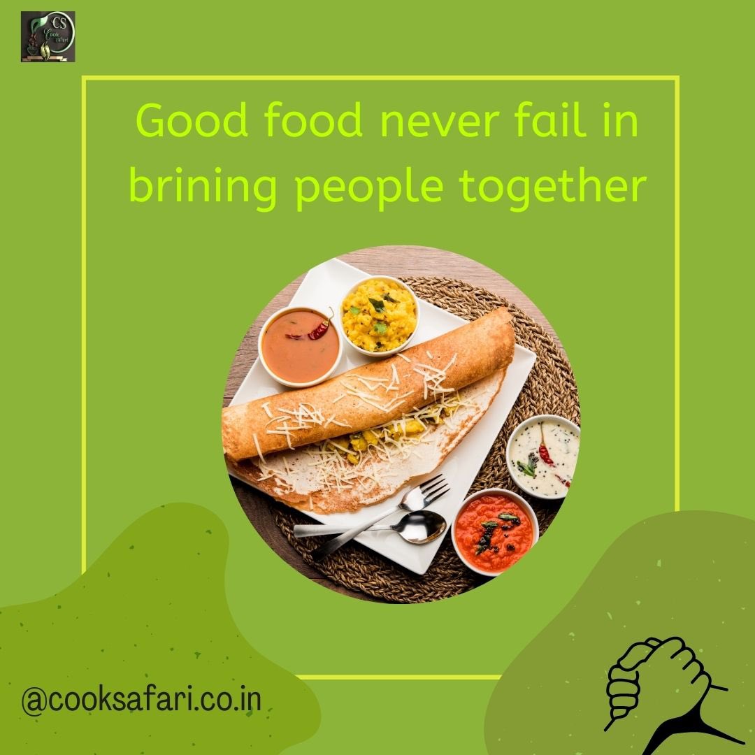 CookSafari's tweet image. Food is one of the first choice for making relationships 

People with similar interest of food always enjoy together.

Cooksafari ensures hassle free cooking experience, even no knowledge in cooking can cook food

#cooksafari #cookfresh #gravy #reqdytocook #goodfood