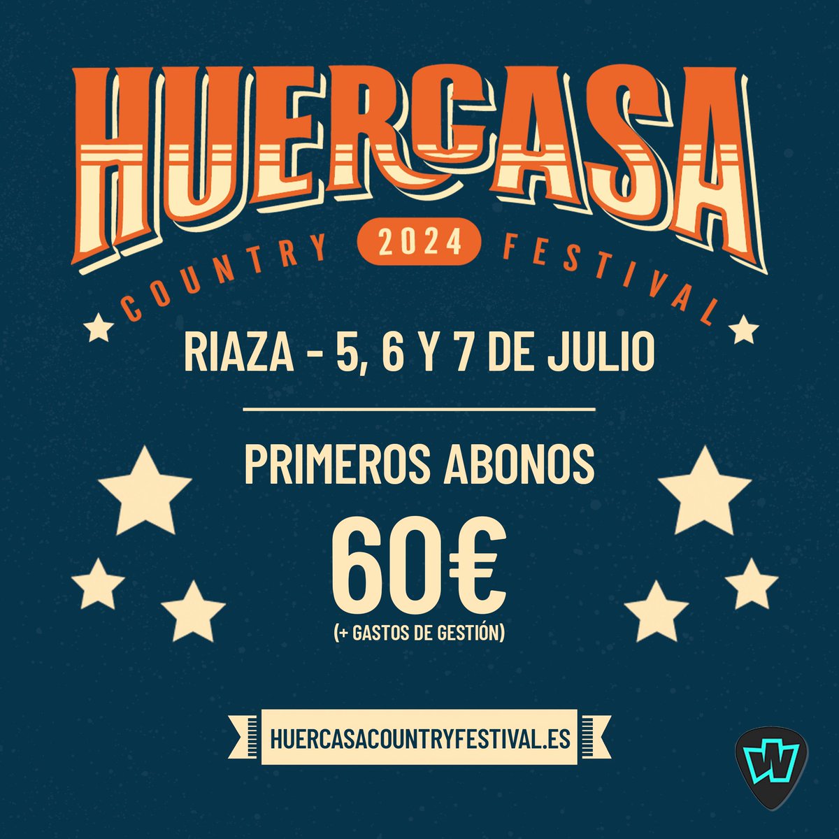 🫵🏼 Jueves 4 de abril PRIMEROS NOMBRES DEL HCF2024 🐎 🎟️ A partir del anuncio de artistas habrá CAMBIO DE PRECIO. Aún puedes hacerte con los ÚLTIMOS ABONOS a precio reducido (60€ + gastos de gestión). wegow.com/es/festivales/… @wegowES 💛 #TakeMeHomeCountryRoads #HCF2024