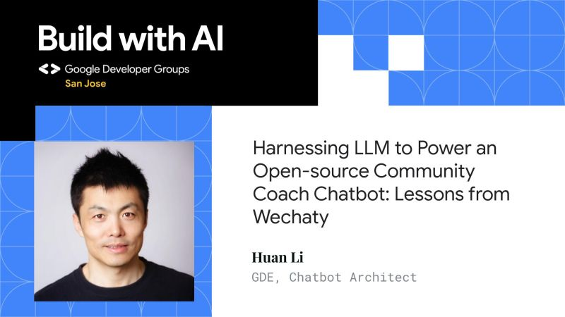 We are happy to have <a href="/huan2024/">Huan</a>  to be our Keynote speaker for our #BuiltwithAI event ! Register here in you are in the San Francisco Bay Area as this is an in person event only!!!!!
gdg.community.dev/events/details…