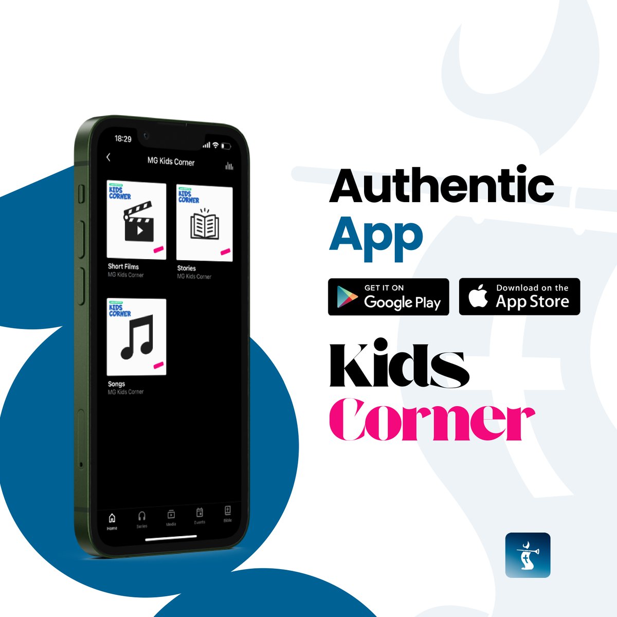 ZionTempleCC's tweet photo. Did you know that the #AuthenticApp now has a Kids Corner?
You can watch the content tailored for kids to help them learn and grow in the Lord's ways.
Use this opportunity during school holidays to connect with them and nurture their spiritual growth. Begin now!
#BeInspired https://t.co/kRBwTEwZth