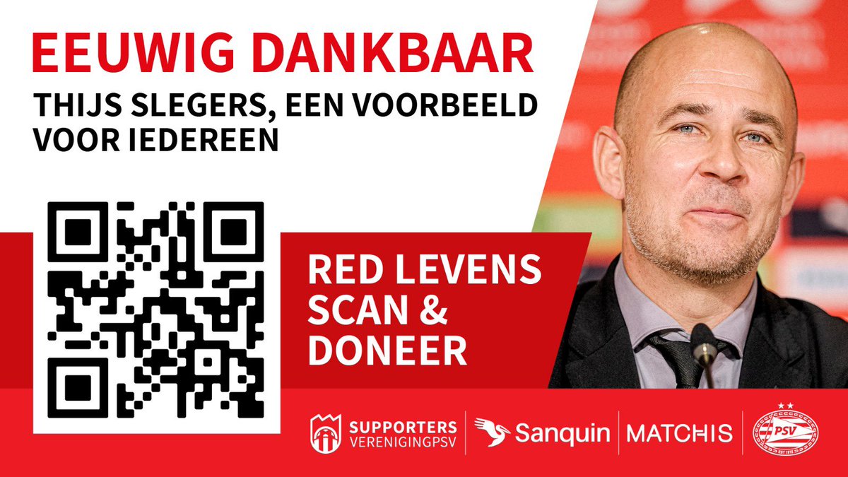 Samen in actie voor Matchis tijdens #PSVAZ, welke wordt omgedoopt tot 𝗧𝗛𝗜𝗝𝗦𝘄𝗲𝗱𝘀𝘁𝗿𝗶𝗷𝗱! ❤️‍🔥

Lees de belangrijke info over deze actie via supver-psv.nl/nl/nieuws/1396…