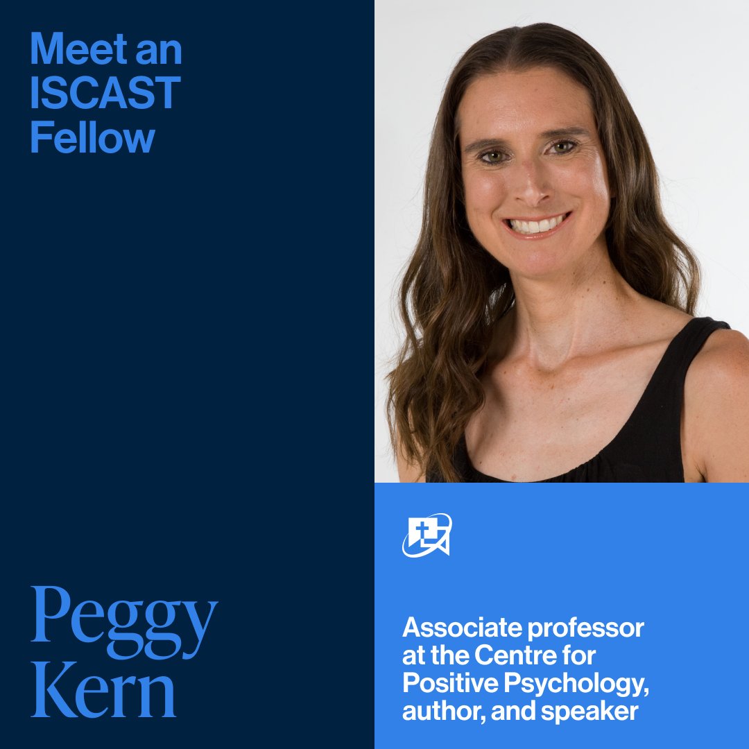 ISCAST Fellow Spotlight 🔍 Dr. Peggy Kern has: ➡️ published 4 books & 100+ peer-reviewed articles/chapters ➡️ co-developed 3 psychological wellbeing questionnaires ➡️ 150 academic presentations and counting ⁠ Learn more about Peggy on our website 🔗 iscast.org/people/kern-pe…