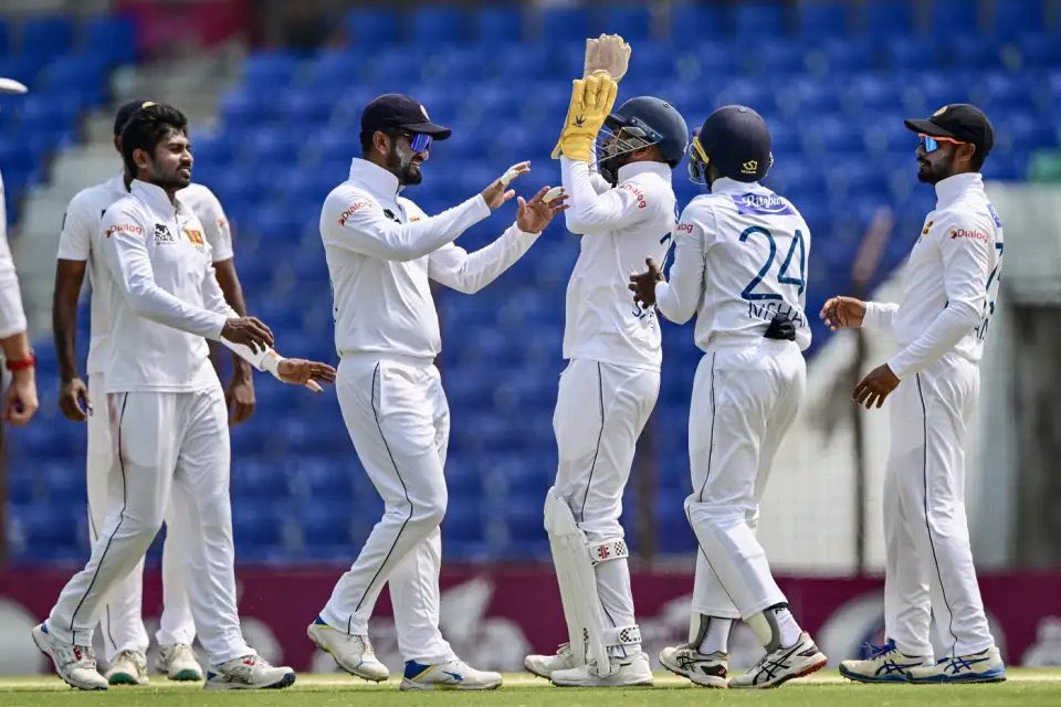 Sri Lanka beat Bangladesh in the Test series by cleansweep 2-0.🔥🇧🇩🇱🇰

#KaminduMendis #BANvSL #BANvsSL #WTC25