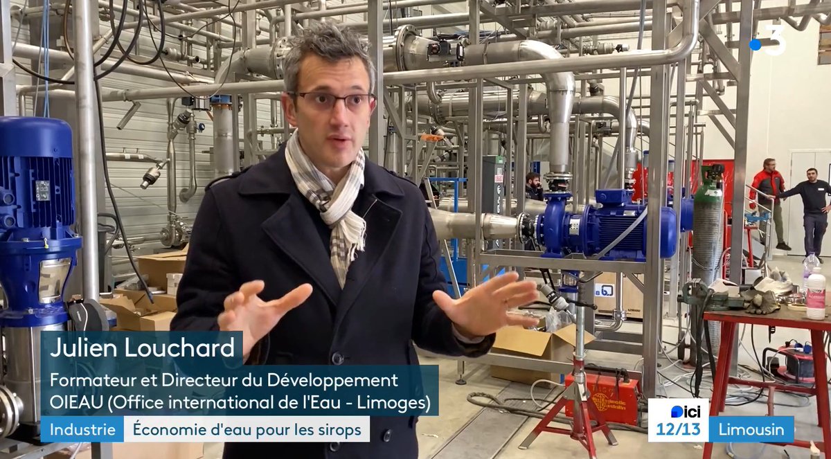 🎦Reportage de @F3Limousin sur le projet européen #ZEUS géré par @OI_Eau ac @INSAToulouse & @ChemdocWater L'obj ? Démontrer la faisabilité technique et économique d’une solution de #recyclage total de l’#eau + composés dissous à l’usine #MONIN (Bourges) urlz.fr/q7oG