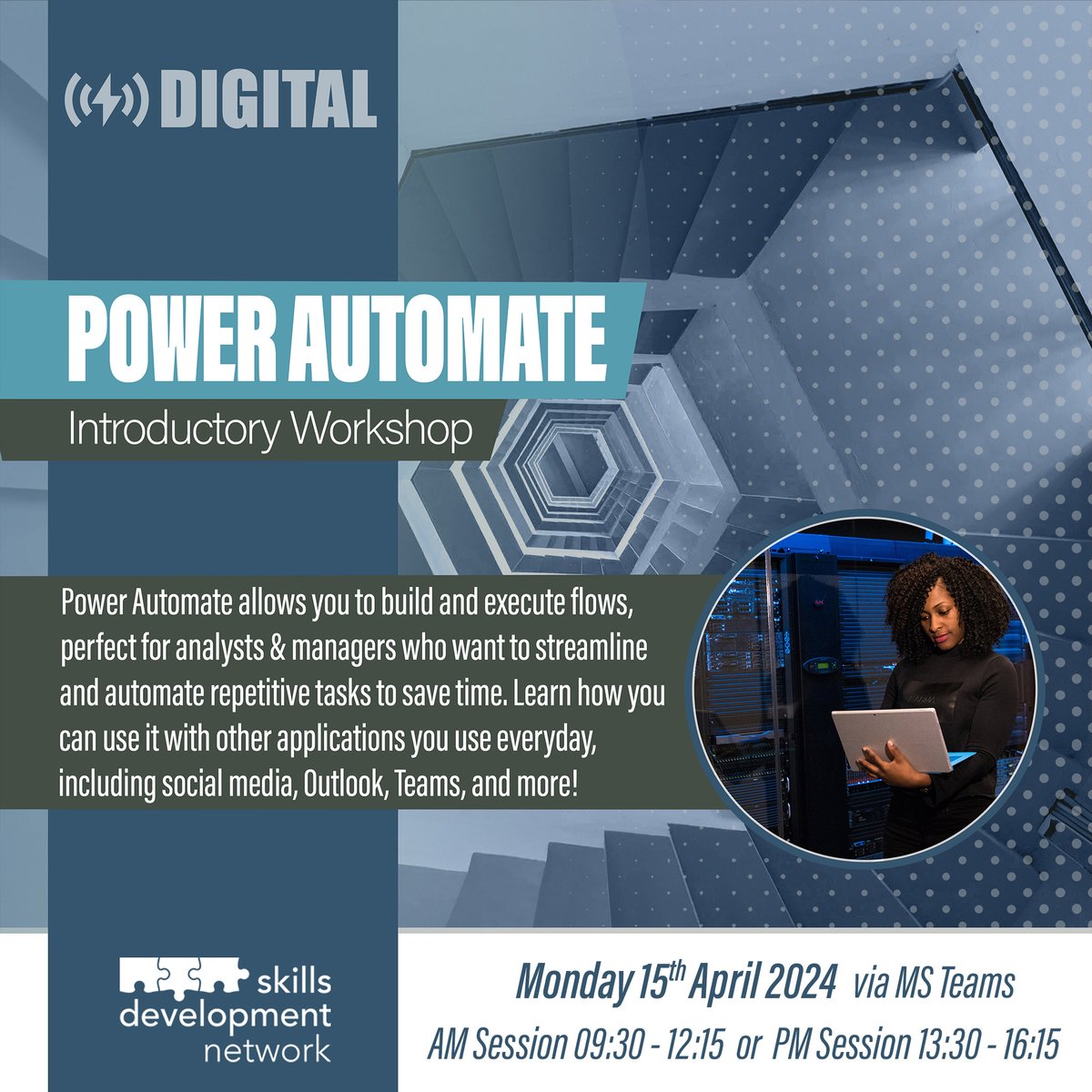 Make your Microsoft Apps work for you with Power Automate! Streamline & simplify workflows, by automating repetitive tasks & processes, letting all your apps work together without you having to click a thing! AM: orlo.uk/Kfplp PM: orlo.uk/BlPX6