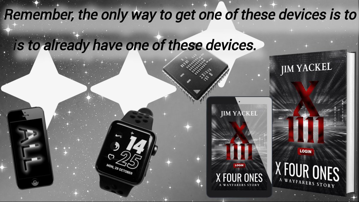 Elijah has a dream in which he's living in the 1950s and sees this TV commercial. 'Act now, because without X Four Ones, your life is in danger!' Get it in #Kindle and print here: amazon.com/dp/B0CYTZ6MR5 #Suspense #Fiction #Romance #Paranormal #Tech #BookBoost #IARTG