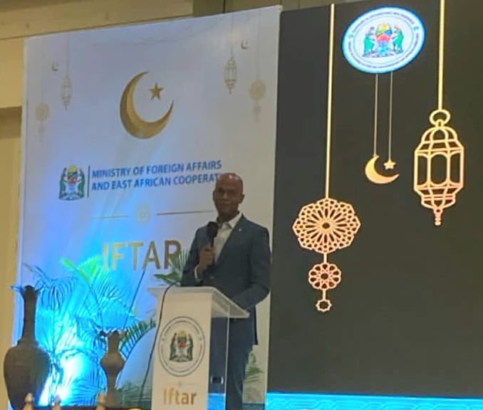 A great pleasure to attend Iftar hosted by Minister of Foreign Affairs, January Makamba