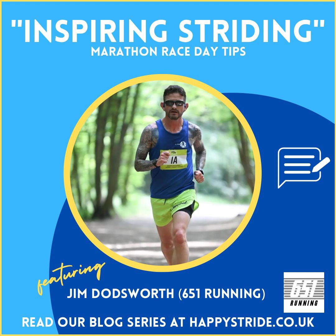 Spring marathon season is upon us, and you’ve done all the hard work over the dark winter months. Now’s the time to make it count! We’ve asked 651 Running Running head coach, Jim Dodsworth, to provide some tips for race day itself. Link - happystride.co.uk/blogs/happystr…