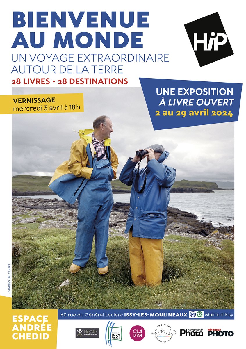 PrixHiP's tweet photo. Le vernissage, c'est ce soir, 18h, à l'Espace Andrée Chedid - Métro : ligne 12, Mairie d'Issy.
https://t.co/MVPJSTWMq6

• Une exposition à livre ouvert
• Une exposition sur un papier ancestral
• Rencontre avec 9 photographes. 
• Signature de livres

#bienvenueaumonde https://t.co/Xo5f9FPIhT