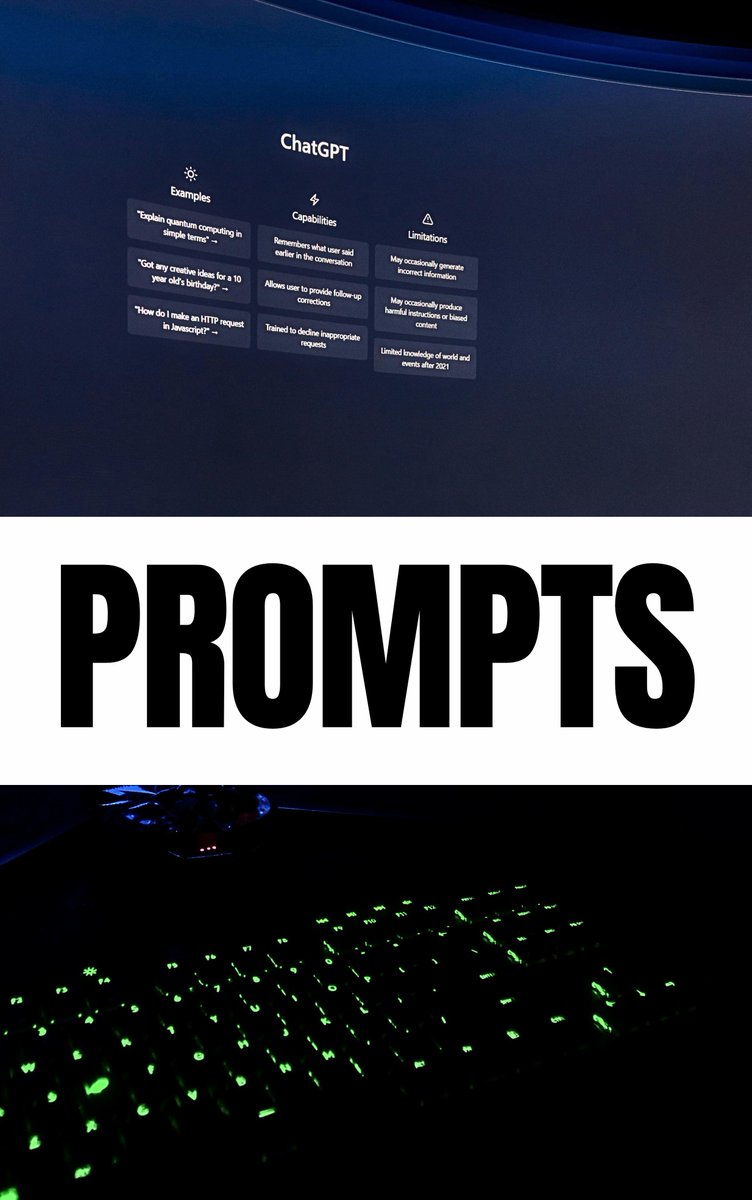wanerfu's tweet photo. 跟浪费时间说拜拜！

ChatGPT能在3小时内做完你3天的事情！

以下是8个疯狂的ChatGPT提示，让你的日常生产力翻倍： https://t.co/ZrDW6QVcWu