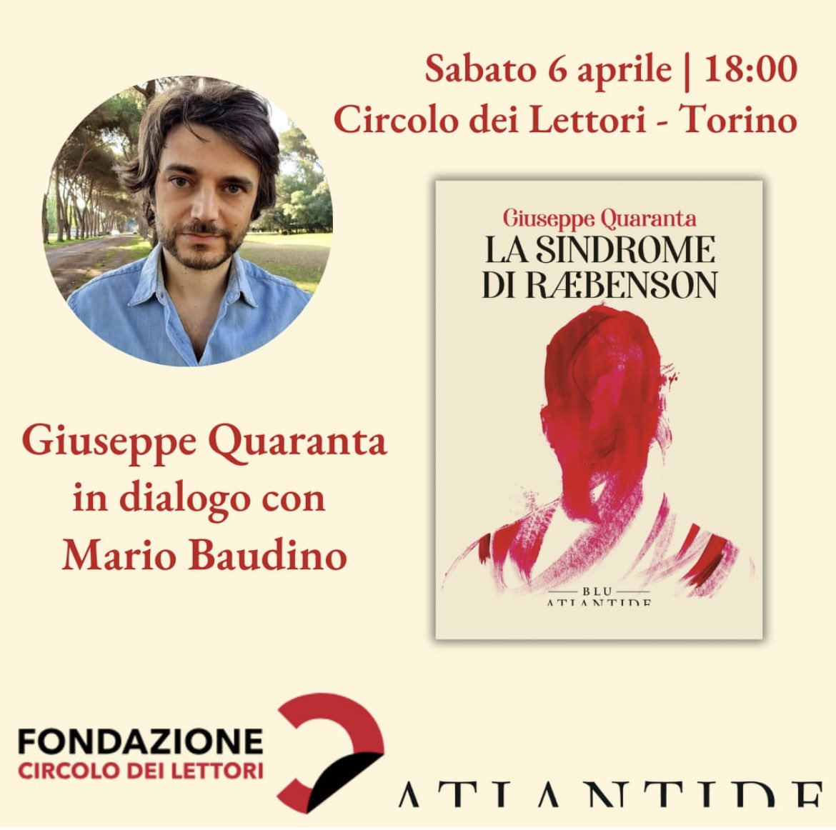 Se volete chiedere direttamente a Giuseppe Quaranta cosa pensa delle nostre associazioni #POPart e  #POPcorn, ecco due appuntamenti che si terranno prossimamente:

🗓️Milano, Libreria Verso - Venerdì 5 aprile ore 19
🗓️Torino, Circolo dei Lettori - Sabato 6 aprile ore 18