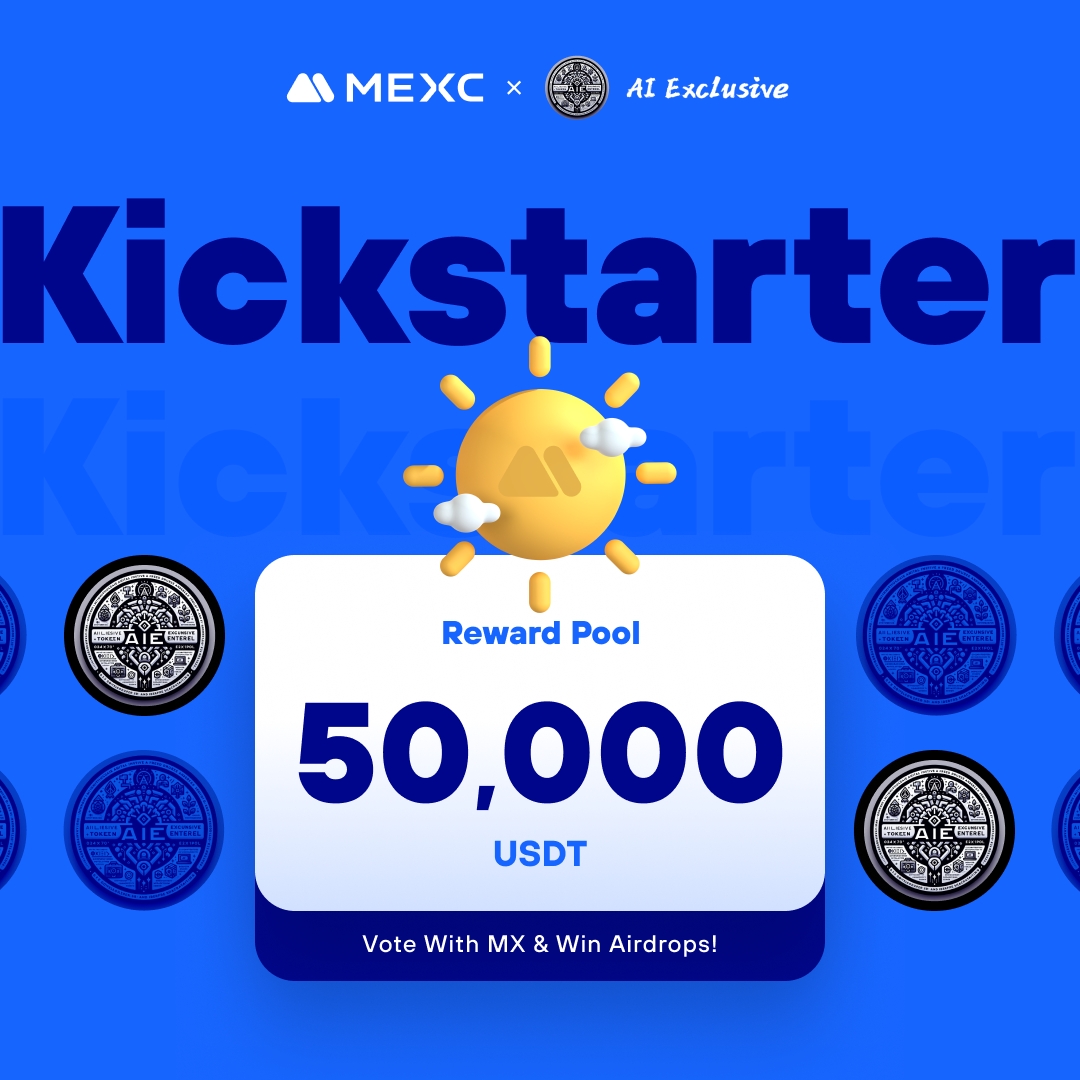 .<a href="/AIExclusive0/">AI Exclusive</a>, opening a new era of openness, freedom and innovation in artificial intelligence, is coming to #MEXCKickstarter 🚀

🗳Vote with $MX to share massive airdrops
📈 $AIET/USDT Trading: 2024-04-04 10:00 (UTC)

Details: mexc.com/support/articl…