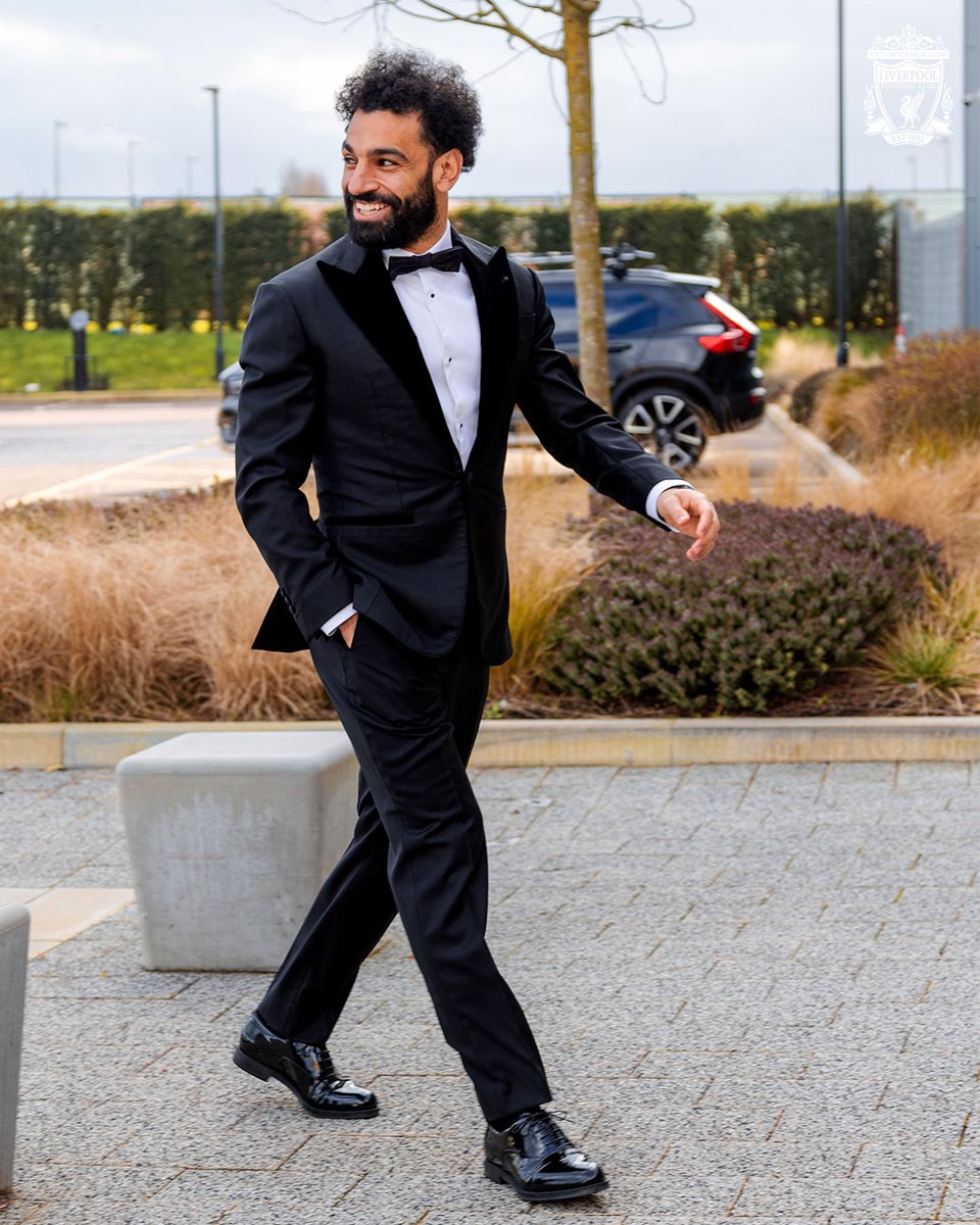 LFC's tweet photo. Mo is a man on a mission today 🤔 https://t.co/tEMbf4srLe