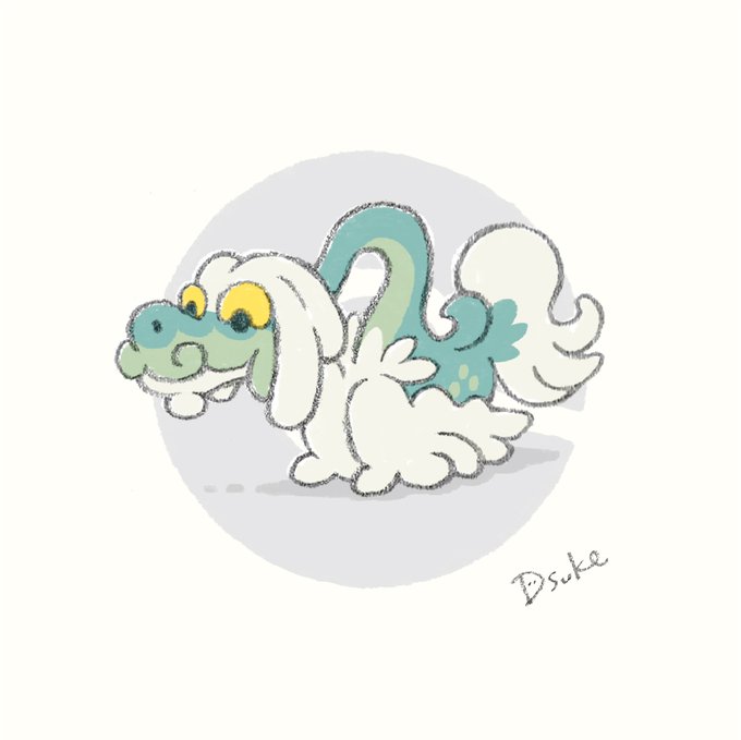 No.0780 ジジーロン#ポケモン #pokemon #fanart 
