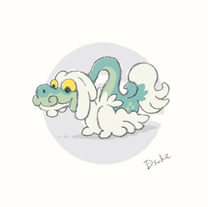 No.0780 ジジーロン#ポケモン #pokemon #fanart 