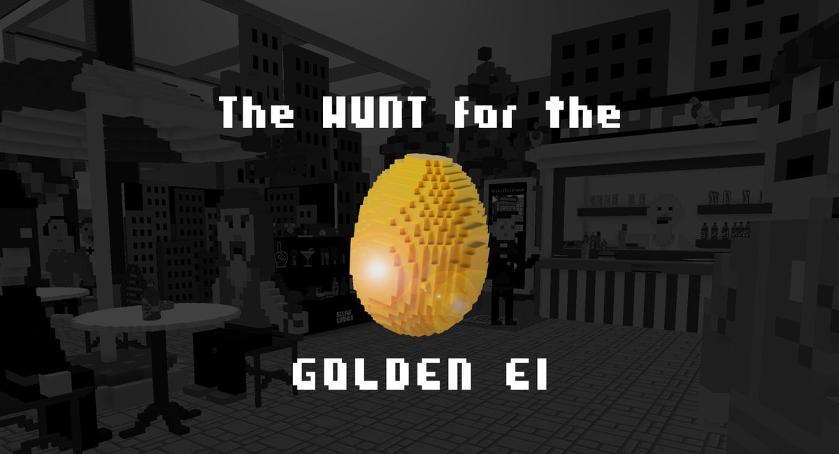 CryptoWiener_'s tweet image. LAST DAY of our egg hunt in little vienna
 @cryptovoxels !! 🥚

Find the 6 hidden eggs in little vienna and unlock the GOLDEN EI  !! 👀

start here: voxels.com/play?coords=S@…

live tracking and troubleshoot in our discord !!
☝️

#easterbunny #vienna #leiwand