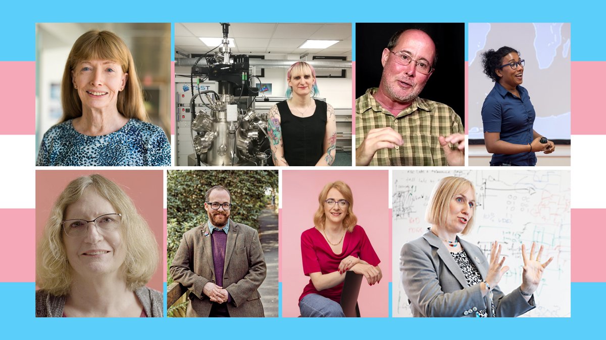 Here are 8 remarkable 'out' trans people, all of whom are amazing scientists & role models. I'd love to talk about each in turn, but in the current world of X, this would put them at risk. In recent days, the trend has been to vilify trans people and deny their identities.