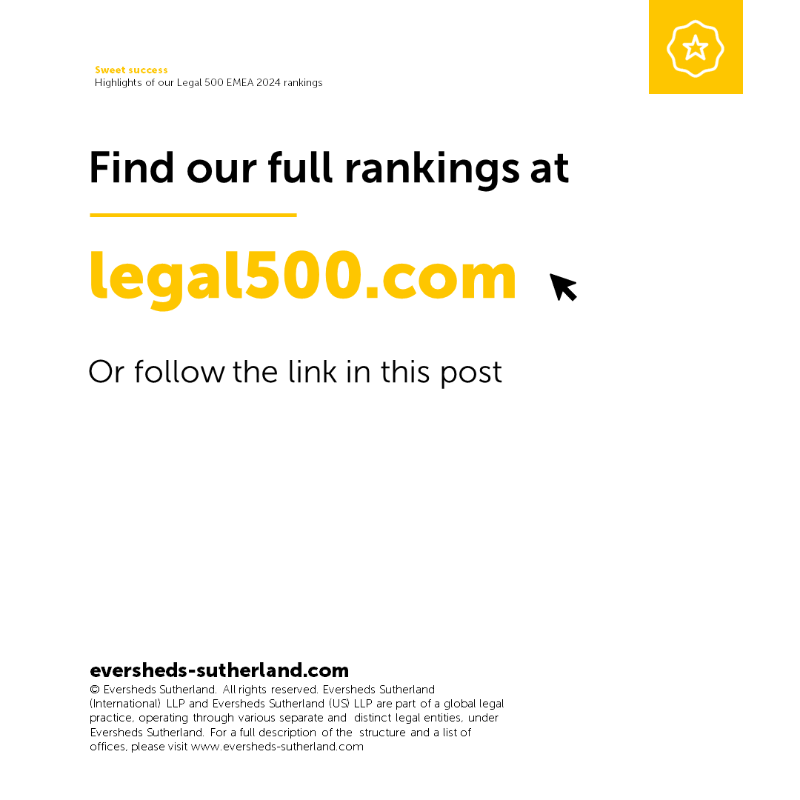 ESgloballaw's tweet photo. We've had some great results in the latest @TheLegal500 EMEA rankings! Check out our highlights below or you can find our full results on the Legal 500 website: https://t.co/05wxv020LU. Thanks to all our clients for their continued support!