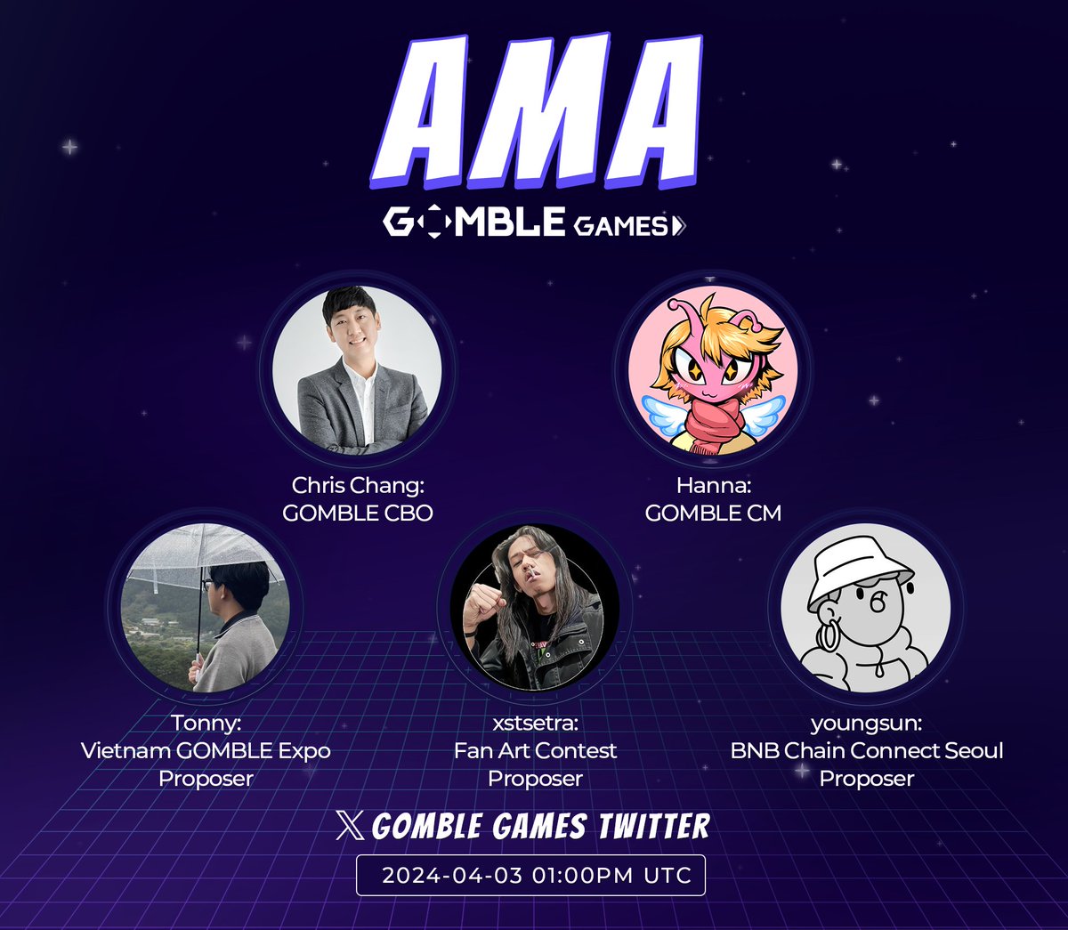 We have a special Community AMA planned for today!

Join us on Twitter Space to talk about the recent Marketing proposals with those who made them happen: <a href="/Tonny531_eth/">Tonny531.hc</a>, <a href="/xstsetra/">chris_setra</a>, and <a href="/youngsun/"></a>.

📅Date: 2024-04-03, 01:00 PM UTC(Wednesday)
🚩Place: x.com/i/spaces/1OwxW…