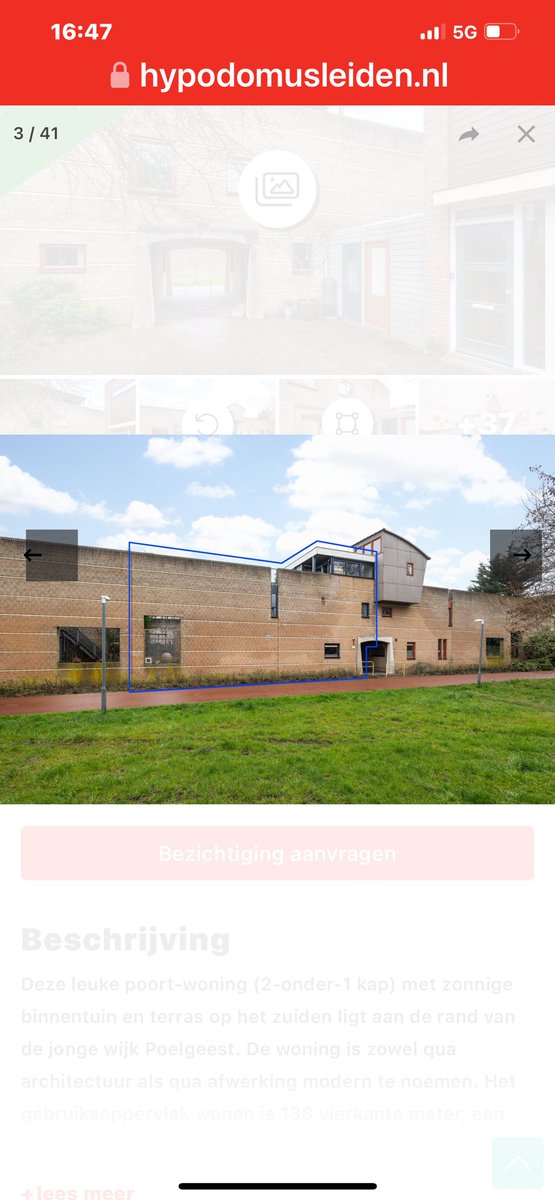 Straatfeest's tweet image. Vanuit de trein gezien: 
stukje gevangenis #tekoop voor slechts 540.000 euro #funda
#huistekoop