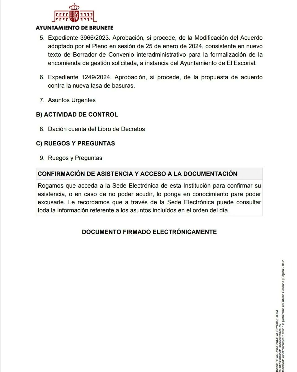 #PlenoOrdinario 
Mañana día 4 de Abril a las 17,00hrs 
Se pondrá el enlace de YouTube en cuanto lo tengamos.