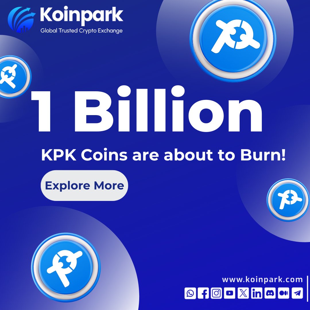 franklinmariyam's tweet photo. π₯ The burning of 1 billion #KPK coins was about to occur on June 7, 2024. By understanding its implications, users can make informed decisions about their KPK holdings.
Read more π https://t.co/CiKTxjyTj3
#coin #coinburning #Crypto #koinpark https://t.co/juvMqT1KXw