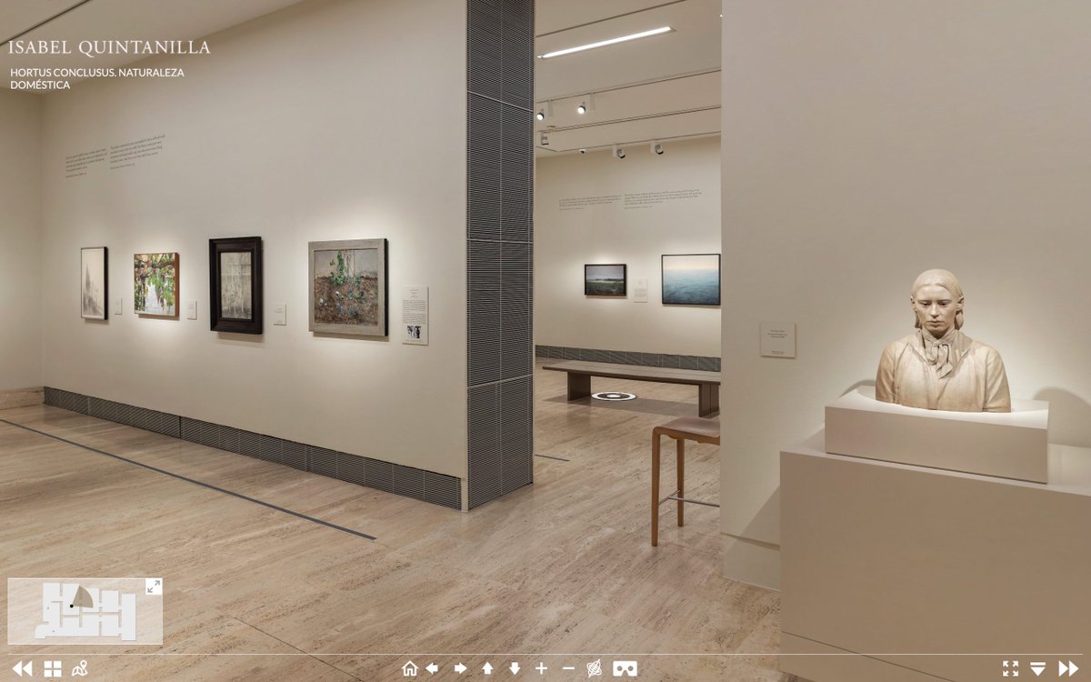 MuseoThyssen's tweet photo. Paséate por las salas de la exposición ‘El realismo íntimo de Isabel Quintanilla’ y adéntrate en este recorrido evocador gracias a la visita virtual de la muestra, ya disponible en nuestra web.
Con la colaboración de @ComunidadMadrid
https://t.co/cxPpMnkv6y
#ThyssenMultimedia #RealismoIntimoQuintanilla