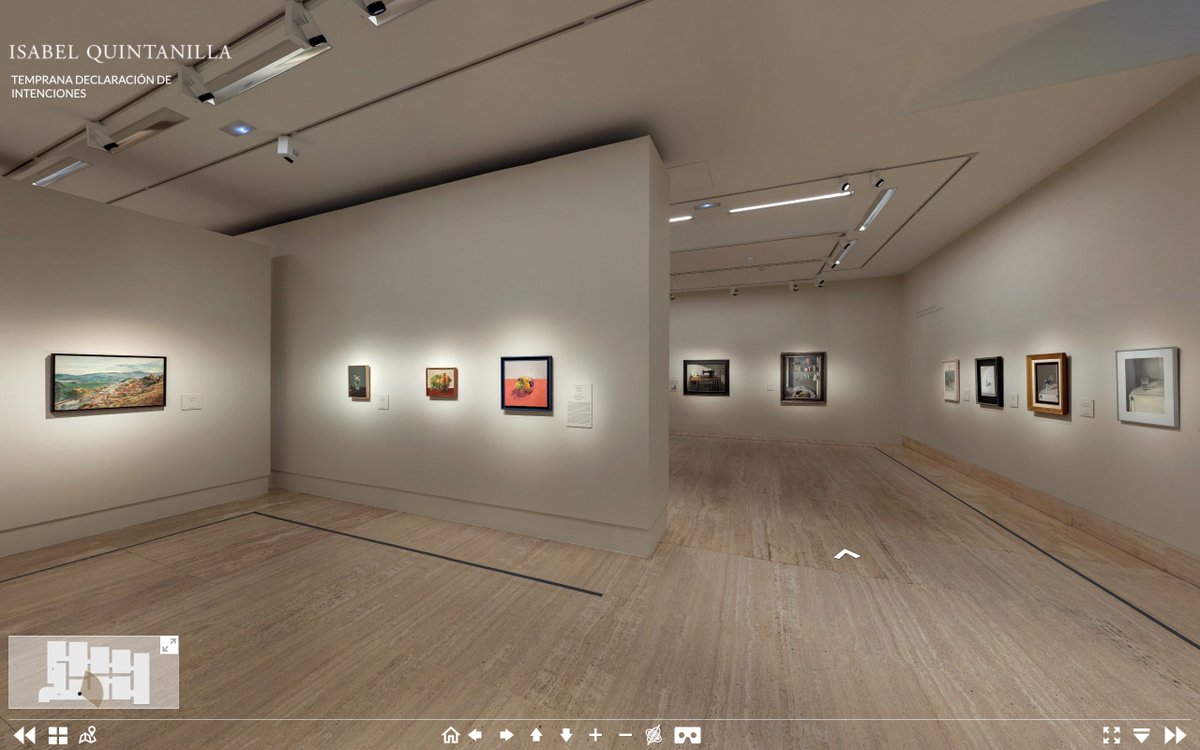 MuseoThyssen's tweet photo. Paséate por las salas de la exposición ‘El realismo íntimo de Isabel Quintanilla’ y adéntrate en este recorrido evocador gracias a la visita virtual de la muestra, ya disponible en nuestra web.
Con la colaboración de @ComunidadMadrid
https://t.co/cxPpMnkv6y
#ThyssenMultimedia #RealismoIntimoQuintanilla