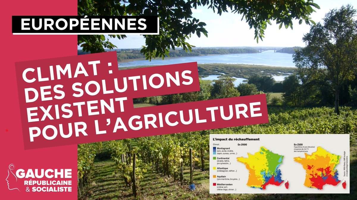 🌦🌾Alertes sur le #climat: pour l’#agriculture, des solutions existent!🍇☀️
👉 bit.ly/4afPEE4
La GRS passe en revue les solutions &amp; les actions à mener pour adapter notre agriculture au #changementclimatique. #Europeenne2024 #GaucheUnie #ReprendreLaMain #ReprenonsLaMain
