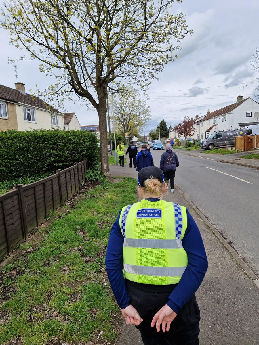 PCSO MORGAN, PCSO BROWN and PC BRIGHTON conducted an estate walk around with the local counsellors to establish any issues in and around hesters way #cheltenhamcouncil #cheltenhamboroughhomes #hestersway
