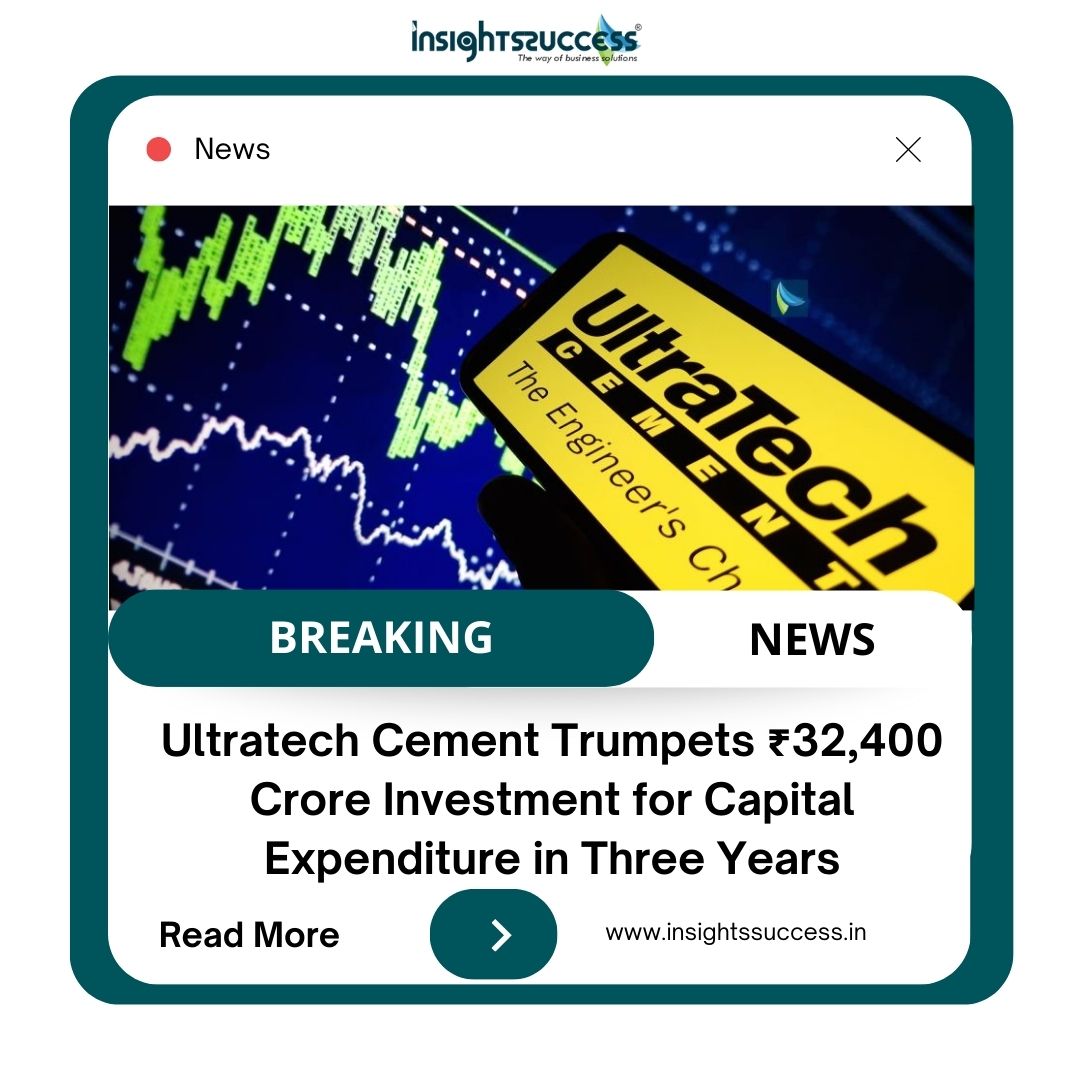 Ultratech Cement Trumpets ₹32,400 Crore Investment for Capital Expenditure in Three Years

Read More: rb.gy/5thprn

#InsightsSuccess #UltratechCement #CapitalExpenditure #News #DailyNews
