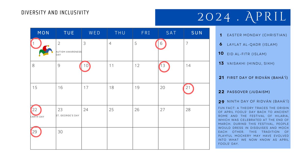 Here’s what’s happening this month!