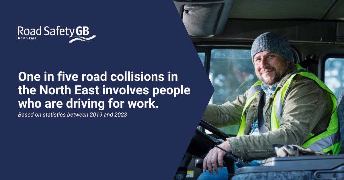 Did you know that you are more likely to be involved in a collision as the result of a person driving for work than you are a drink driver? Take regular breaks and ensure a supply of fresh air into your vehicle.